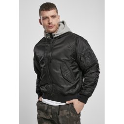 Hooded MA1 Bomber Jacket