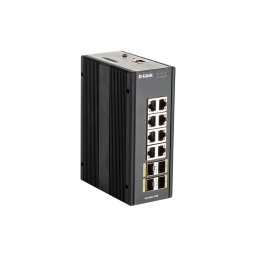 Switch D-Link DIS-300G-12SW; - 12 Port Managed