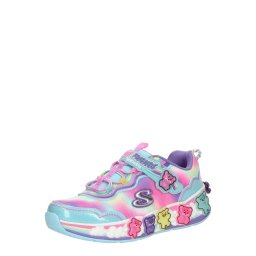 SKECHERS Sneaker 'GUMMY FRIENDS' albastru deschis / galben / lila / roz deschis