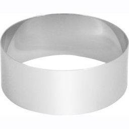 Forma inox rotunda (mousse), Ø 10 x H 4.5 cm, fara imbinare