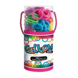 Cool Loom: Set pentru realizarea brățării cu elastice - 100 bucăți