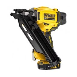 DeWalt - DCN930P2 - Pistol de batut cuie cu 1 acumulator, Li-Ion, 18 V, 5 Ah, cuie pentru lemn