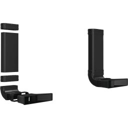 Accesorii si piese hote Kit recirculare Set de accesorii pentru recircularea parțială a aerului, Poate fi folosit în combinație cu canalul plat inclus în pachetul inițial al plitei