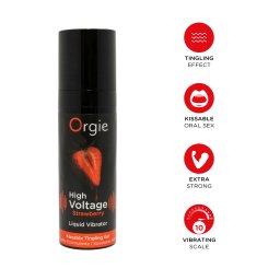 Gel Orgie High Voltage Strawberry 15ml