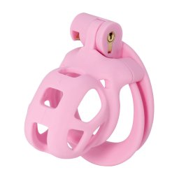 Hidden Desire Extreme Penis Prison Cock Cage X-Short Pink