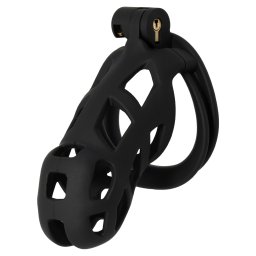 Hidden Desire Extreme Penis Prison Cock Cage Long Black