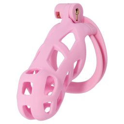 Hidden Desire Extreme Penis Prison Cock Cage Long Pink