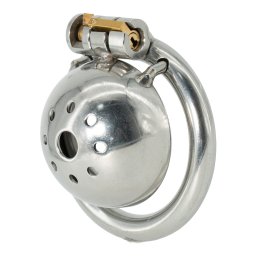 Hidden Desire Extreme Stainless Cock Vault X-Short Silver