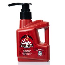 Cock Oil Water Based Lubricant Plastic Bottle with Pump 296ml