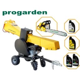 Pachet ProGARDEN MTL15E Masina de taiat lemne, 15CP, benzina + MF3545 motoferastrau 450mm, 3.4CP + 4L ulei
