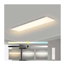 Brilagi - Corp de iluminat LED dimabil SLIMFRAME LED/58W/230V 120x30 cm alb + telecomandă