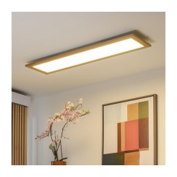 Brilagi - Corp de iluminat dimabil SLIMFRAME WOOD LED/58W/230V 124x34 cm + telecomandă