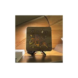 Li-Go 5788/DUB2 - Lampă LED decorativă de masă LED/12W/230V 19x19 cm stejar/Micul Prinț
