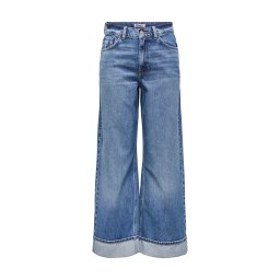 ONLY Jeans Onlhope Hw Wide Fold UpCro916 15325823 BS000065 medium blue denim