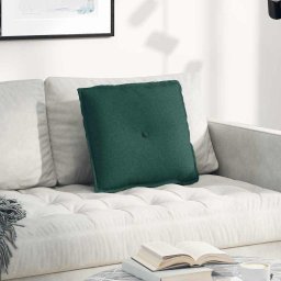 Perna pentru spate Verde închis 50 x 19 x 45 cm tesatura GartenMobel Dekor