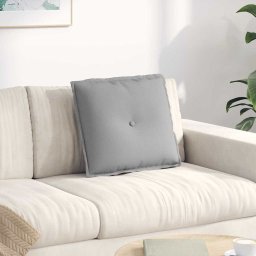 Perna pentru spate Gri nori 50 x 19 x 45 cm tesatura GartenMobel Dekor