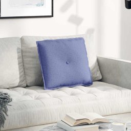 Perna pentru spate Albastru Jeans 50 x 19 x 45 cm tesatura GartenMobel Dekor