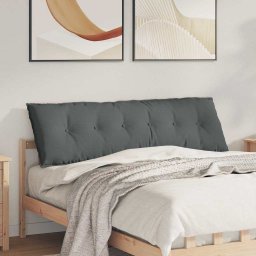 Perna pentru spate Gri închis 160 x 19 x 50 cm tesatura GartenMobel Dekor