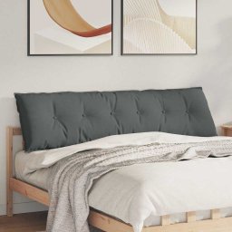 Perna pentru spate Gri închis 180 x 19 x 50 cm tesatura GartenMobel Dekor