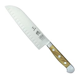 Güde Alpha Santoku 18 cm Olive Wood