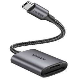 Card reader SD/Micro SD/USB-C Negru