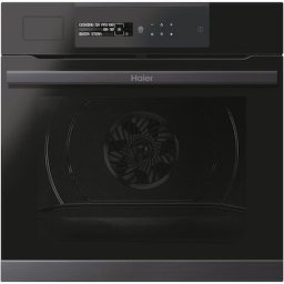 Cuptor Incorporabil HWO60SM5S5BH,Electric, 70 l, Autocuratare catalitica, Interfata I-MESSAGE TAD STEAM, WiFi + Bluetooth, Sonda temperatura cu fir, Softclose, Clasa A+, Negru