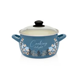 Oala 4.2l cu capac sticla Cooking Delight Metalacemail/20cm/4.2l