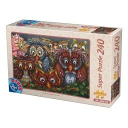 PUZZLE Bufnite 240 piese D-Toys