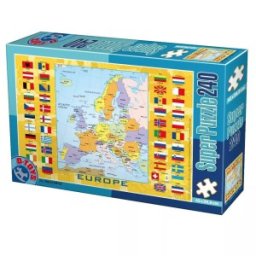 Puzzle Noriel Harta Europei 240 piese