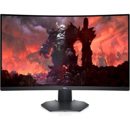 MONITOR Dell 31.5 inch, Gaming, VA, WQHD (2560 x 1440), Wide curbat, 350 cd/mp, 1 ms, HDMI x 2 DisplayPort, S3222DGM (timbru verde 7 lei)