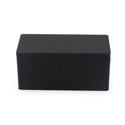 Cutie pentru cadou / depozitare dreptunghiulara - 7,5cm, neagra