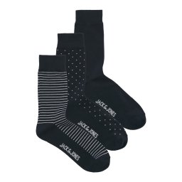 JACK & JONES Șosete 'JACHANK' albastru noapte / alb