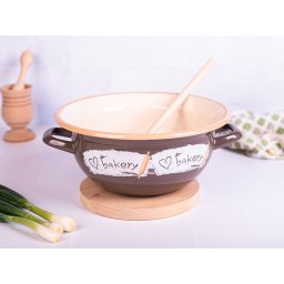 Bol clasic 5l Bakery Metalac email/28cm/5l