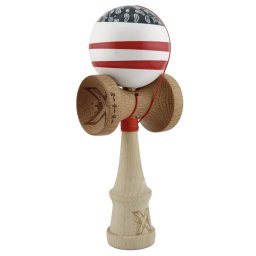 Kendama X Royal King Size, Super Sticky cupe mari, Chicanos Alb-Negru