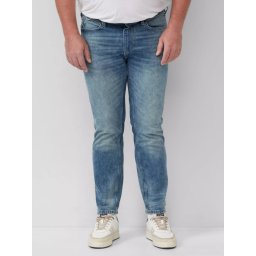 s.Oliver Big Sizes Blugi barbati big size Casby, cu talie medie si croiala Dreapta, Albastru (SELECTATI MARIMEA: 40, SELECTATI LUNGIMEA: 32)