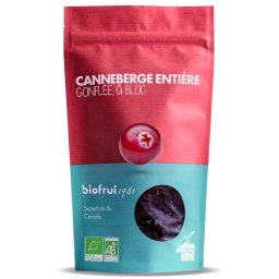 Merisoare intregi BIO fara zahar, din Canada Biofruisec