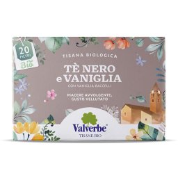 Ceai BIO ceai negru si vanilie Valverbe