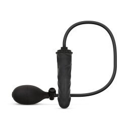 Easytoys Anal Collection Inflatable Dildo with Pump 14,5cm Black