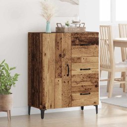 Bufet cu sertar Lemn vechi 69,5 x 34 x 90 cm Lemn compozit GartenMobel Dekor