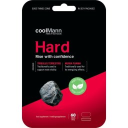 Cobeco CoolMann Hard 60 tablete Se Ridica cu Incredere Sustine Vitalitatea si Energia Masculina