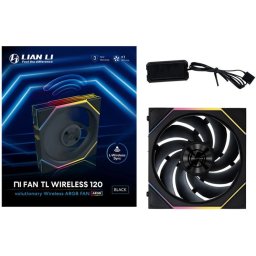 LIAN LI UNI FAN TL Wireless 120mm negru