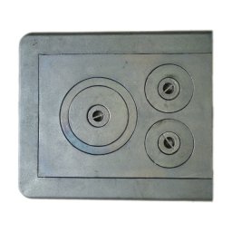 Plita cu rama, 3 ochiuri 720 x 640 mm