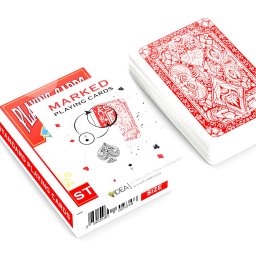 Carti de joc Idea 609348 - Carti de joc marcate cu semne pe spate
