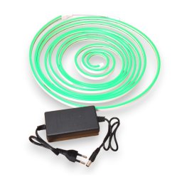 Banda led tip neon Flex verde silicon SMD2835 Lungime 5m