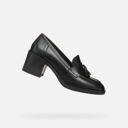 Pantofi cu toc înalt Geox Serilda 60 negri