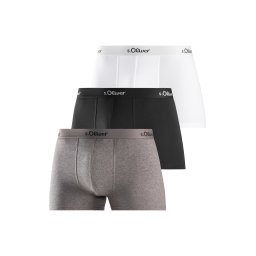 s.Oliver Boxeri gri / negru / alb