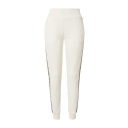 GUESS Pantaloni sport 'BRITNEY' bej / negru / alb murdar