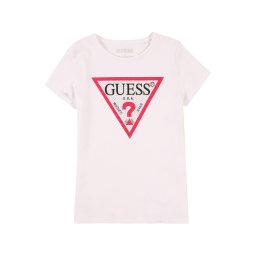 GUESS Tricou roșu / negru / alb