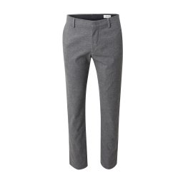 NN07 Pantaloni eleganți 'Theo' gri amestecat