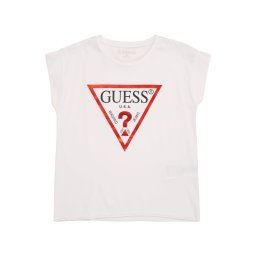 GUESS Tricou roși aprins / negru / alb
